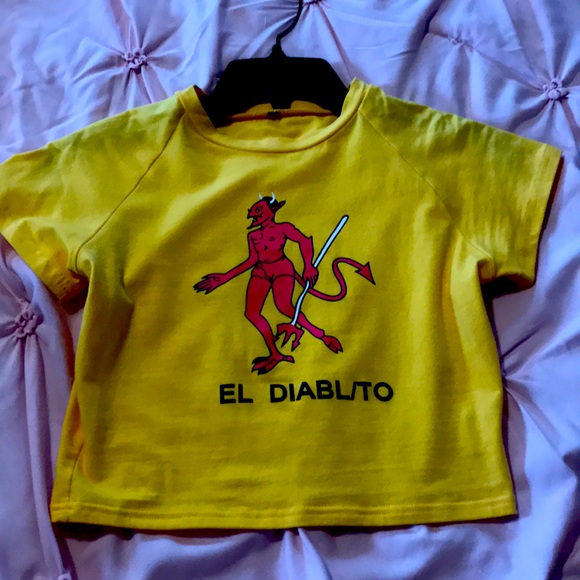 el diablito crop top